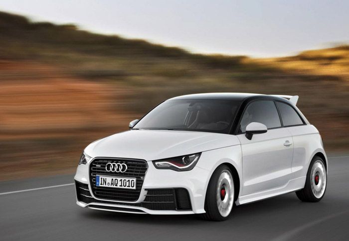 Νέο Audi A1 Quattro 256 ίππων. Θα το δούμε μέσα στο 2012. 